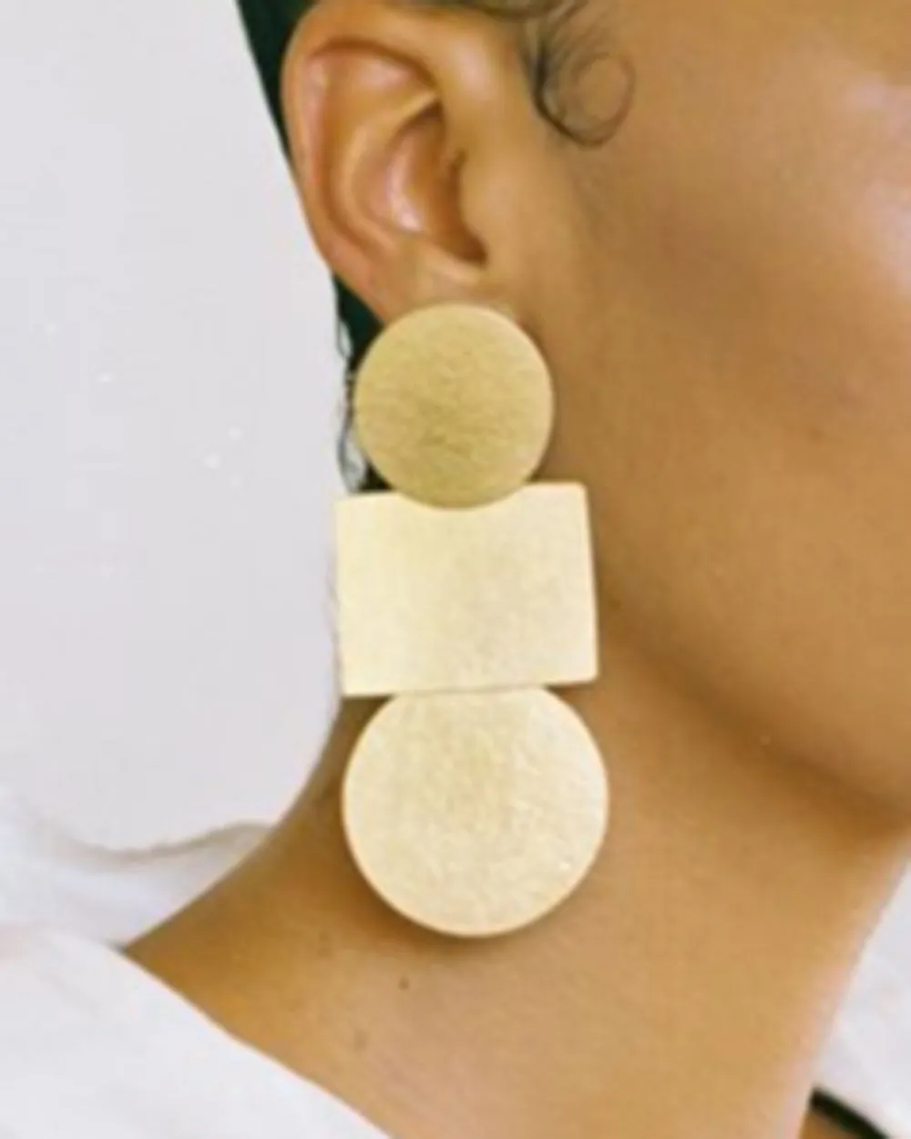 18k Gold Plated Brass Popova Earrings