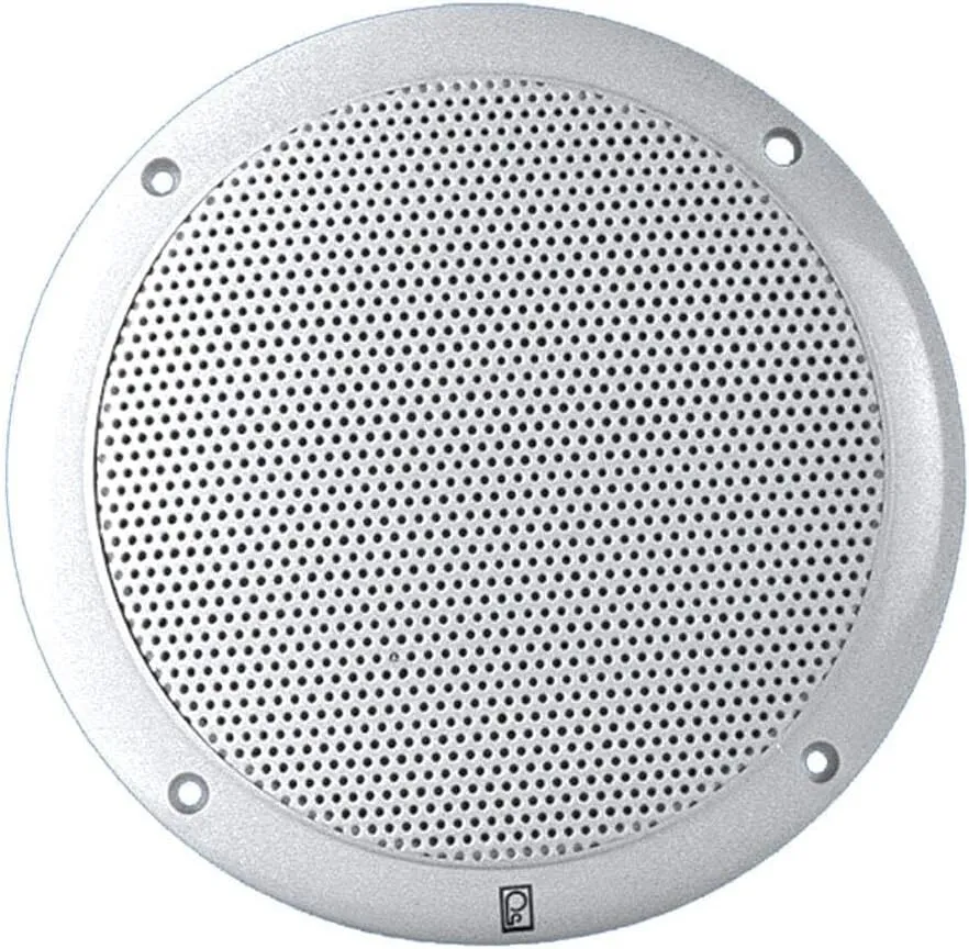 6'' Round Flush-Mount Marine Speakers (Pair)