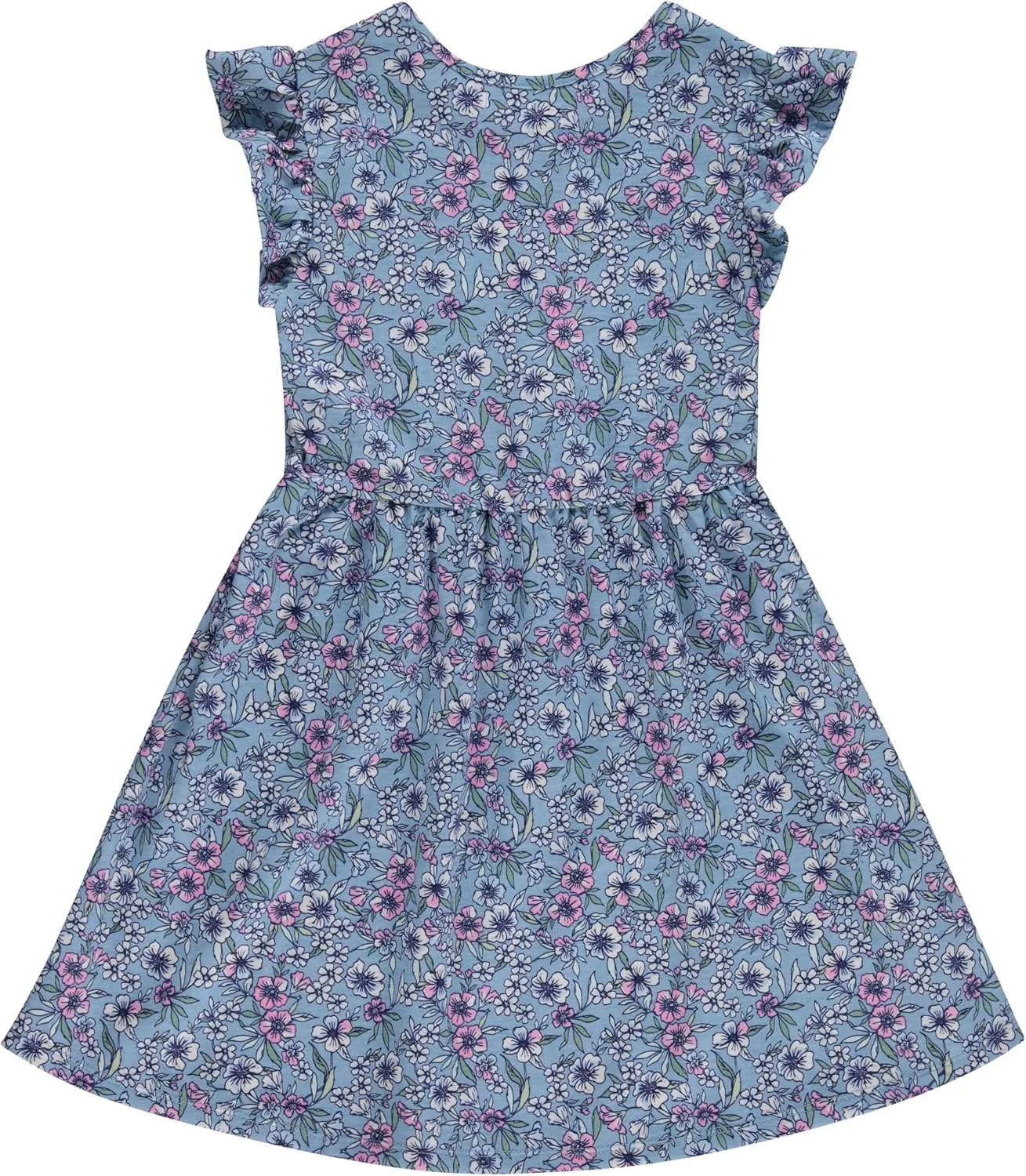 BTween 3 Piece Girls Summer Dress Set Short Sleeve Casual Skater Dresses