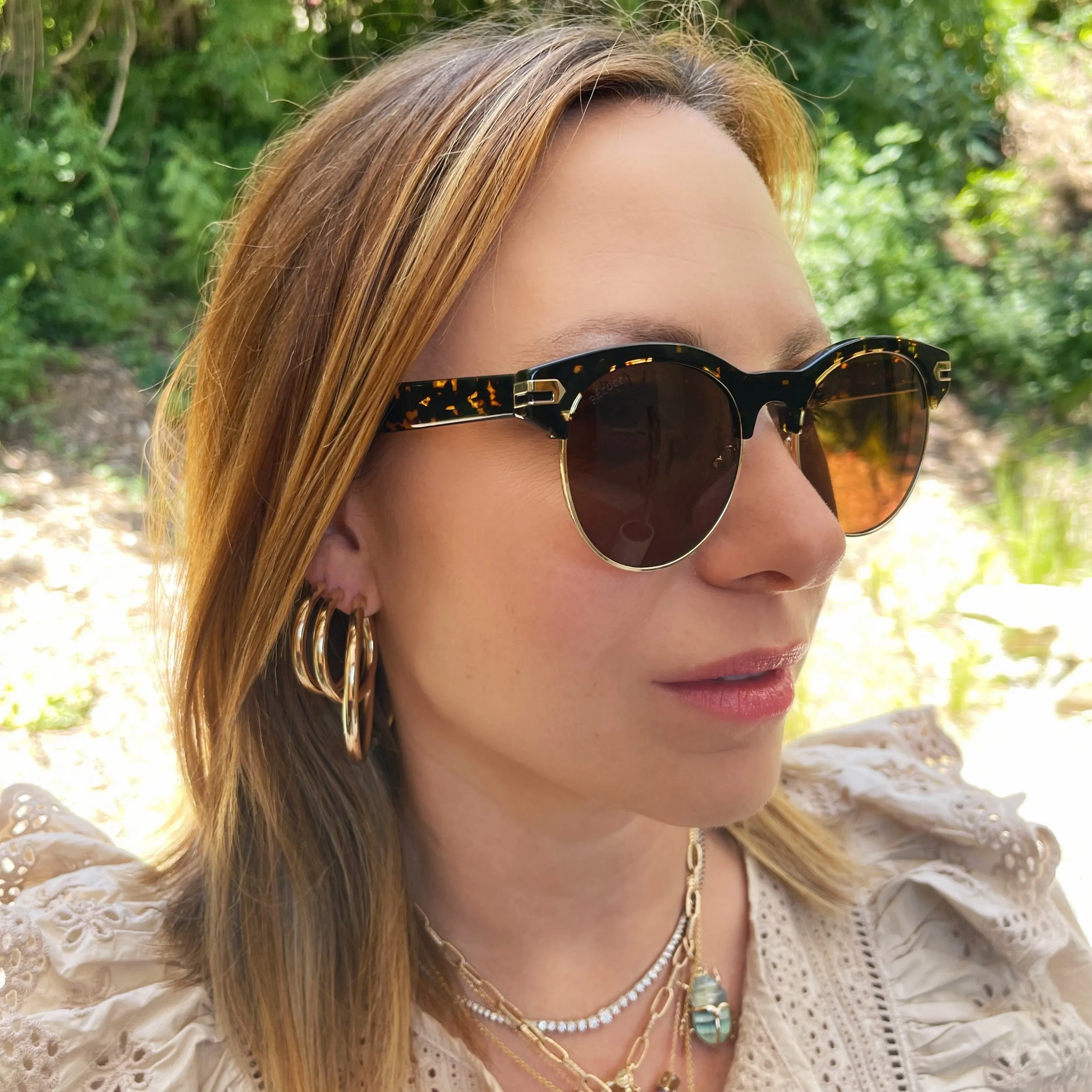 Classy Large Open Hoop Earrings (hollow)