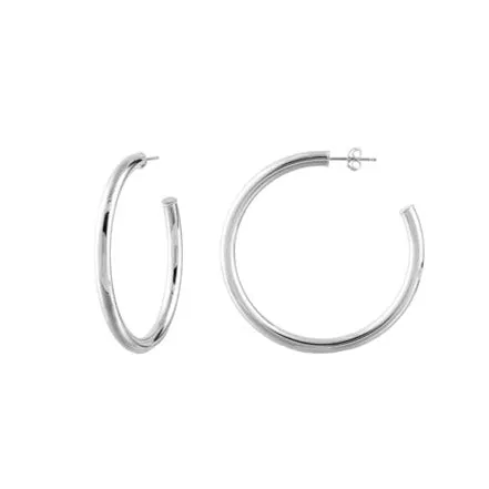 Classy Large Open Hoop Earrings (hollow)