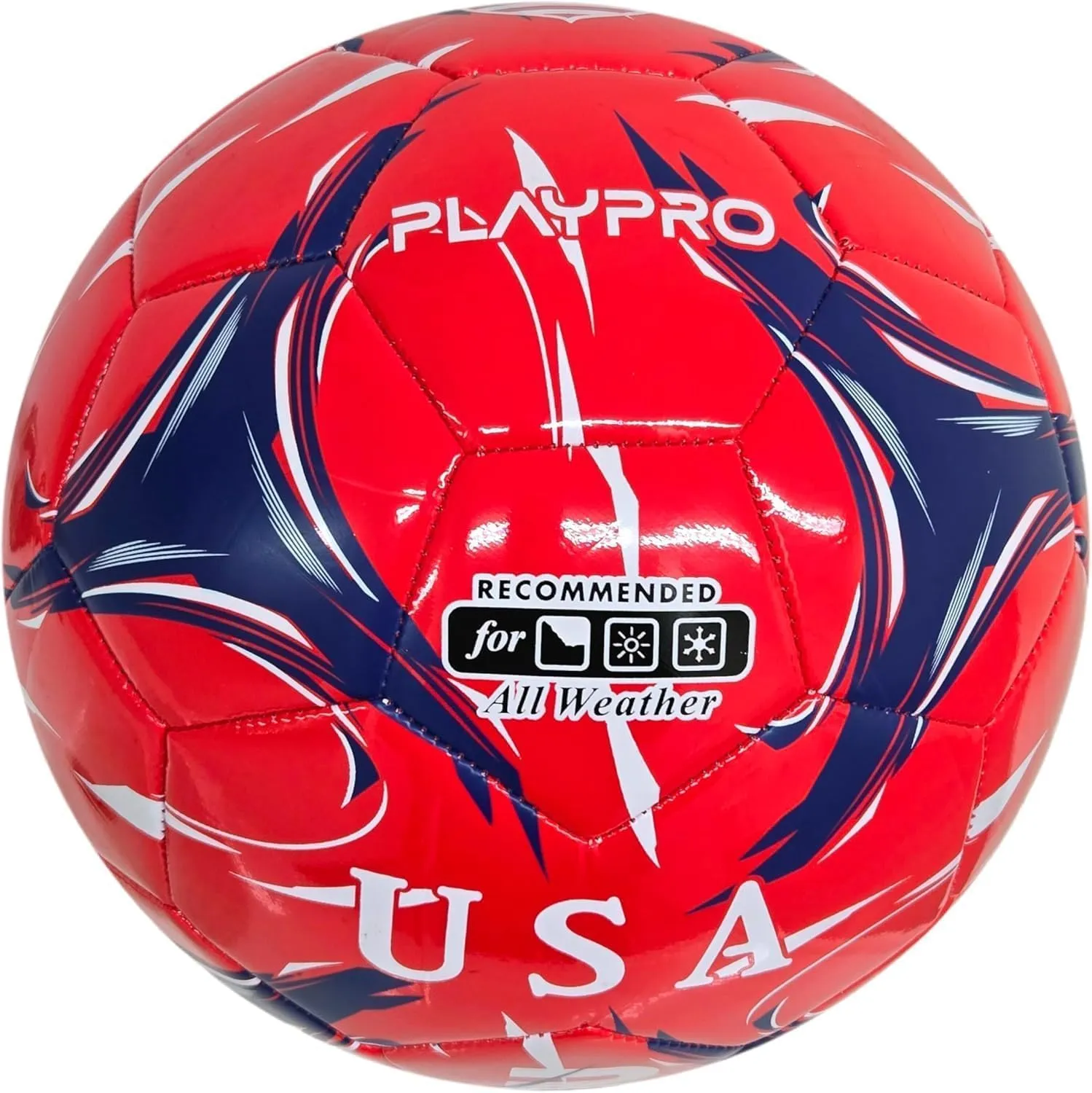 Country Training Soccer Ball - Elite Edition - for All Ages - Size 2, 3, 4 and 5