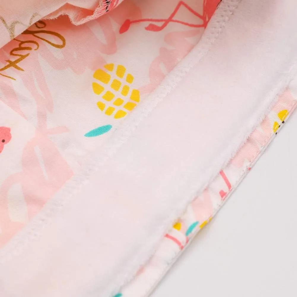 Cute Printed Working Cap with Sweatband Adjustable Tie Back Hats for Women/Men