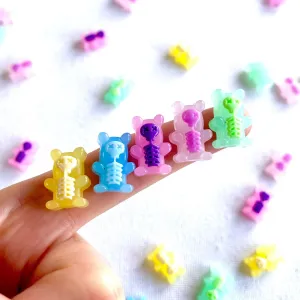 Gummy bear Skeleton Xray Halloween Charms