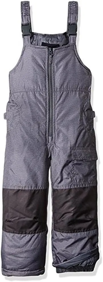 London Fog Boys' Classic Heavyweight Snow Bib Ski Pant Winter Snowsuit
