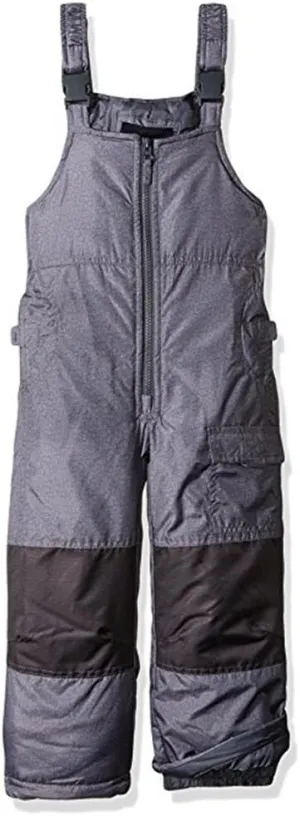 London Fog Boys' Classic Heavyweight Snow Bib Ski Pant Winter Snowsuit