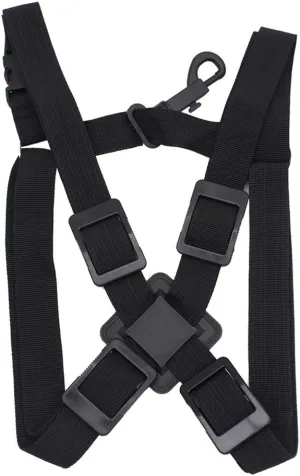 Sax Shoulder Strap Adjustable Soft Saxophone Chest Shoulder Strap Regular Buckle Hook for Soprano Tenor Alto Sax