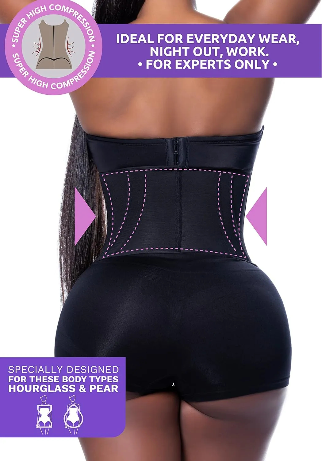 Snatched Body Waist Cincher Shapewear for Women Tummy Control Fajas Colombianas Reductoras | Cincher Trimmer Shaper