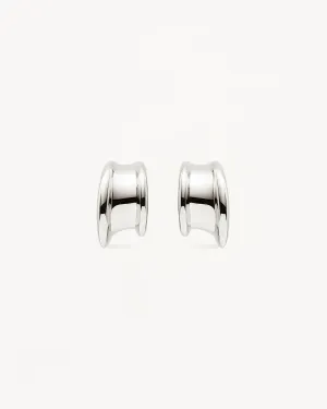 Sterling Silver Muse Small Hoops