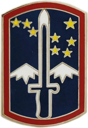 United States Army Infantry & Airborne Divisions 1" Lapel Pin