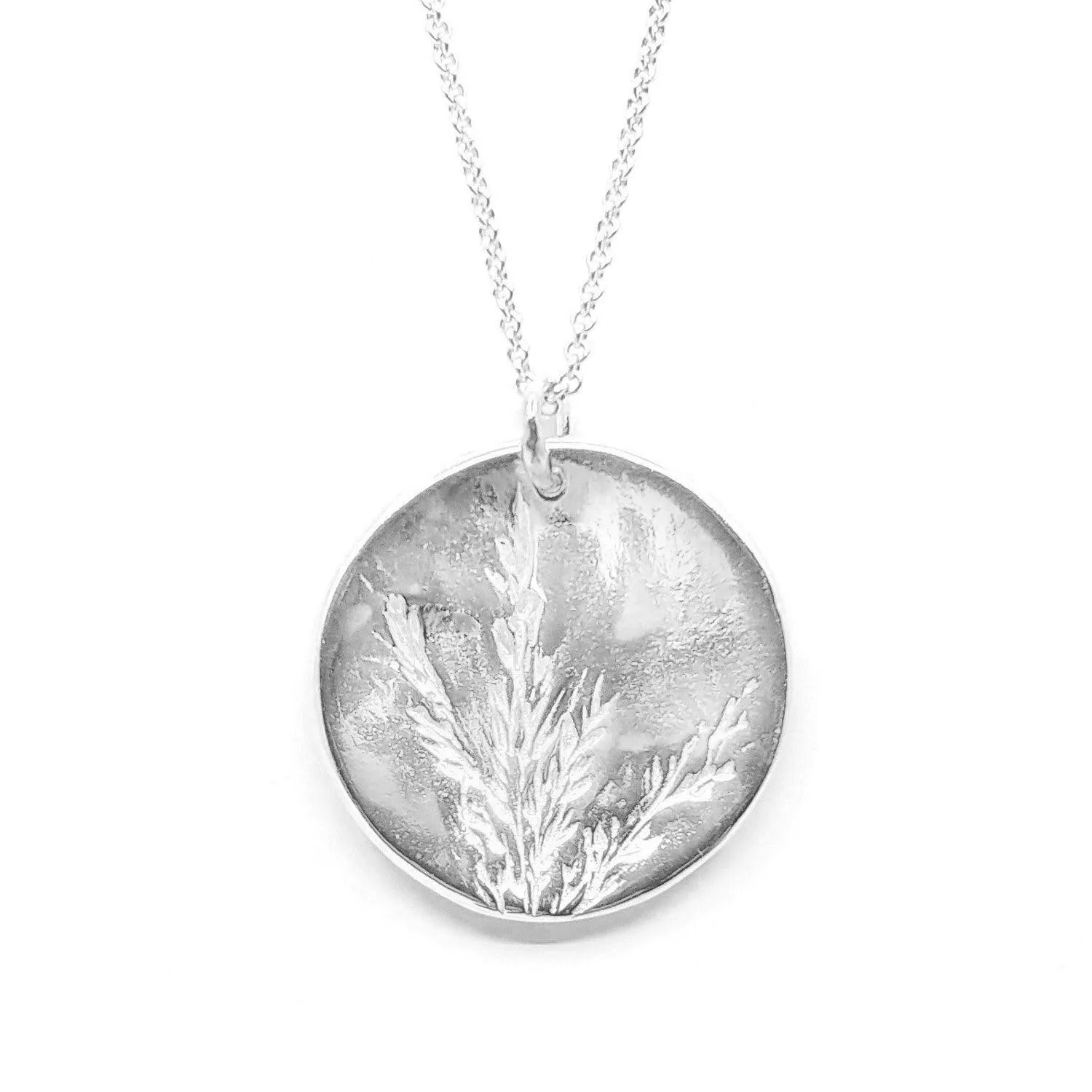 Wild Grass Pendant | Large Disc
