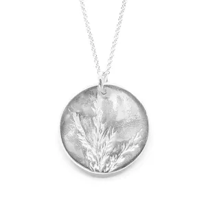 Wild Grass Pendant | Large Disc