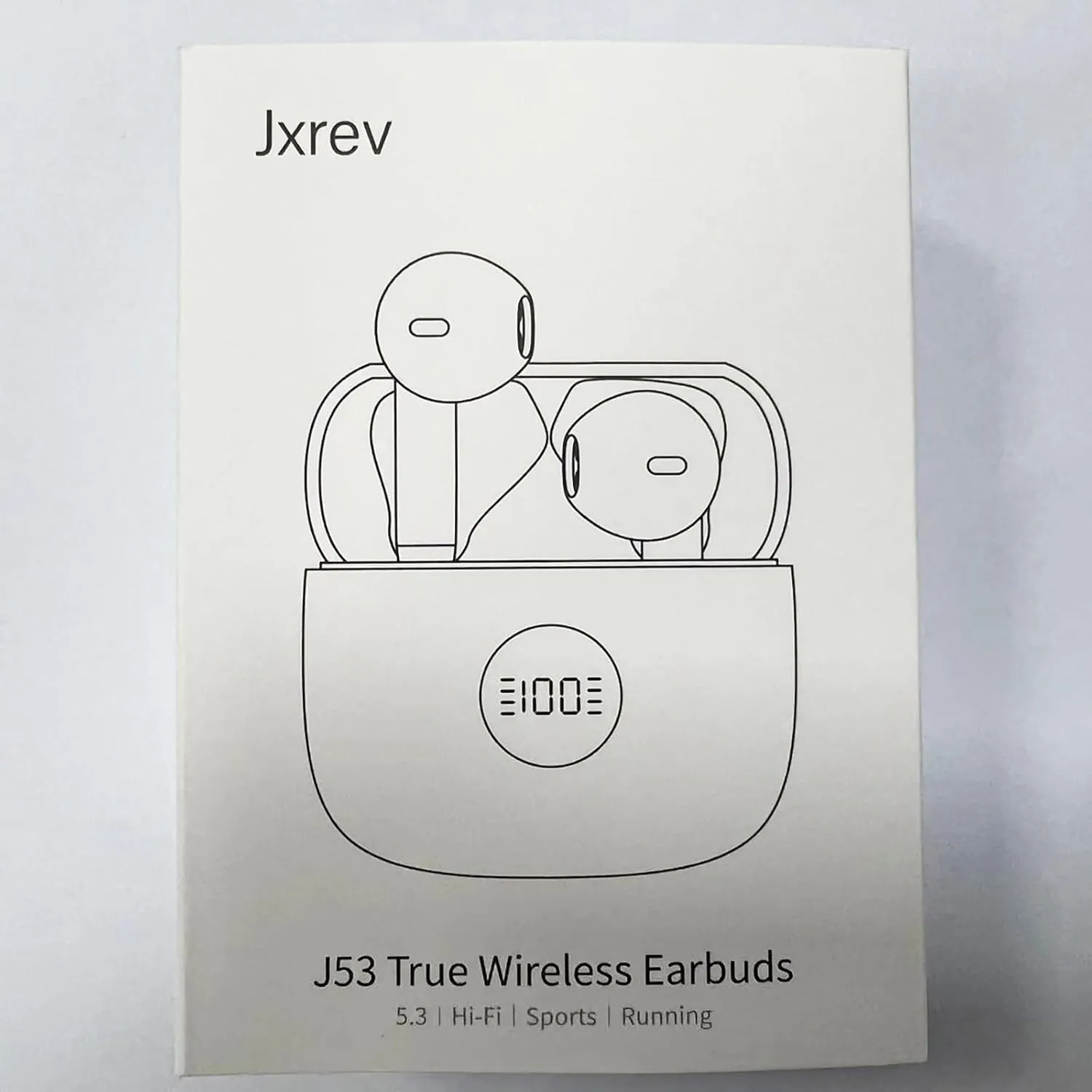 Wireless Earbuds, Bluetooth 5.4 Earbuds USB C Stereo Bass, Bluetooth Headphones in Ear Noise Cancelling Mic, Sports Earphones IP7 Waterproof, 40H Playtime Mini Charging Case Ear Buds for Android iOS